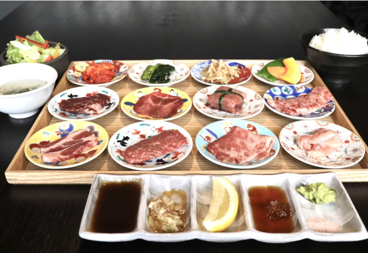 彩り小皿焼肉ランチ【平日限定10食】